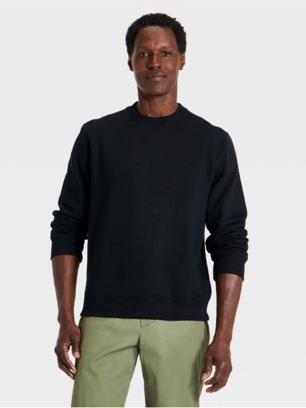 Goodfellow & Co Black Crewneck Sweater
